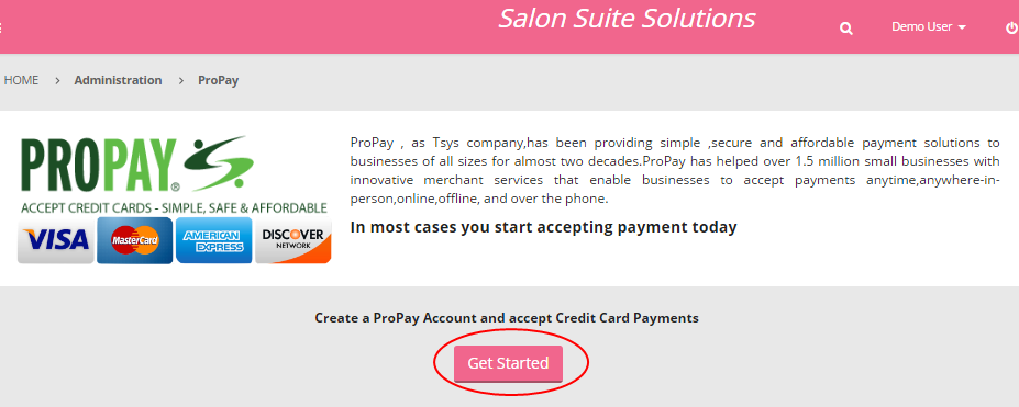 Setting up your location's Propay Account : Salon Suite Solutions